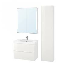 Découvrez notre large assortiment en ligne sur casashops.com ✓bonne qualité à prix raisonnable ✓consultez nos offres. Godmorgon Odensvik Mobilier Salle De Bain 5 Pieces Brillant Blanc Mitigeur Lavabo Brogrund Ikea