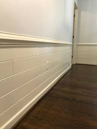 The living room is another great space to install a chair rial molding as these 10 chair rail ideas make clear.more inspiration from. How To Make Painted Wood Paneling Look More Rustic Farmhouse