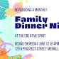 Family Dinner Night (served every 2nd Thursday event image