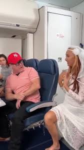She disguised as a flight attendant to propose to him