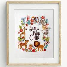 Free cross stitch pattern.com features over 200 patterns divided in different categories, from simple baby patterns, to difficult classic paintings that will provide hours of enjoyment. Big Jungle Cross Stitch Pattern Cross Stitch Patterns Cross Stitch Cross Stitch Fabric