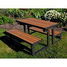 Lifetime Products Wood Grain Convertible Folding Picnic Table Backyard Furniture Picnic Table Folding Picnic Table