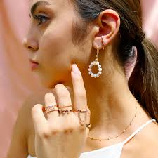 Plain Jane Earrings ARI GISELLE FINE JEWELS fashion