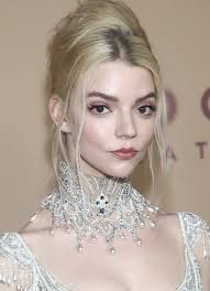 Anya Taylor Joy's Winter Glam Look