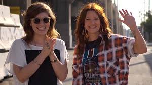 Drew Barrymore Bethany Cosentino Best Coast Our Deal Video Shoot Mtv Fashion Round Sunglass Women