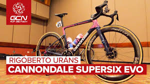 Rigoberto uran by horst brozy. Rigoberto Urans Cannondale Supersix Evo Hi Mod Disc Ef Pro Cycling Team Youtube