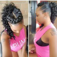 Image Result For Side Ponytail Black Girl Natural Hair Styles Womens Hairstyles Shoulder Hair