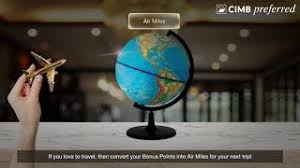 Choosing the right rewards credit card can allow you to earn major perks on your credit card spending. Cimb Preferred Bonus Points Rewards Programme Cimb Preferred