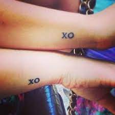 For Your Gossip Buddy Xo Tattoo Matching Tattoos Friend Tattoos