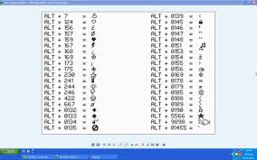 French Windows French Windows Alt Codes