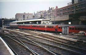Northern City Line Stock Transfer Passing Kings Cross York Road July 1971 London Underground City Train