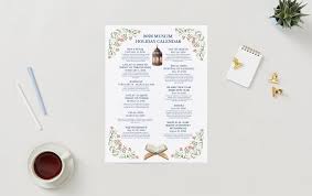 2026 Muslim Holiday Calendar: Islamic Lunar Dates 1447/1448 (digital  Download) - Etsy