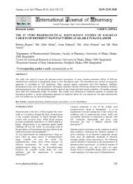 Pharmaceutical chemicals mail chemical engineering careers what are my options iol chemicals and pharmaceuticals limited iolcp is a leading organic chemicals manufacturer and supplier from tse3.mm.bing.net 3/a kailash industrial estate village: The In Vitro Pharmaceutical Equivalence Studies Of Losartan Tablets Of Different Manufacturers Available In Bangladesh