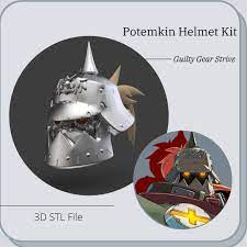 Potemkin Helmet From Guilty Gear Strive 3D STL Files Only - Etsy