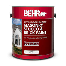 Interior Exterior Masonry Stucco And Brick Satin Paint