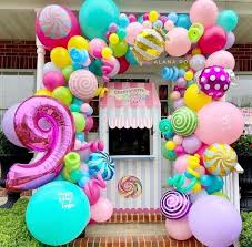 candyland candy party candy balloons ice cream party etsy in 2020 balloon decorations party candy theme birthday party candy birthday party