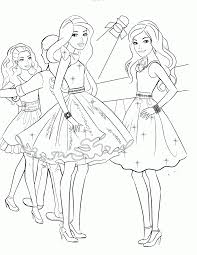 For boys and girls, kids and adults, teenagers and toddlers, preschoolers and older kids at school. Barbie Coloring Pages Pdf Coloring Home