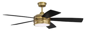 We offer a wide variety of decorative lighting, led lights, pendants & more. Craftmade Brx52sb5 Braxton Dual Mount 52 Ceiling Fan With Led Light And Remote Control 5 Blades Satin Brass Buy Online In Philippines At Desertcart Ph Productid 167234804