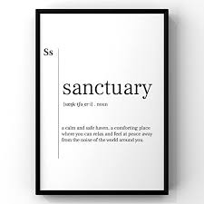 Worshipers never leave church.we carry our gorgeous sanctuary quotations. Amazon Com Sanctuary Definition Print Sanctuary Definition Print Sanctuary Dictionary Print Wall Art Quote Print Minimalist Print Sanctuary Definition Wall Art Prints Sanctuary Quote Definition Handmade