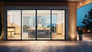 Modern Contemporary Dark Framed Patio Doors Introducing Trinsic Series The Contemporary Design W Video Modern Patio Doors Door Glass Design Sliding Doors Exterior