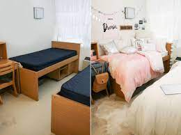 15 Incredible Dorm Room Makeovers That Will Make You Want To Go Back To College Dorm Room Decor College Dorm Room Decor Room Makeover