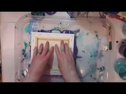 Acrylic Pour Painting Demo B W Angel Wing With Resin Layers Youtube Acrylic Pouring Art Paint Dipping Acrylic Pouring