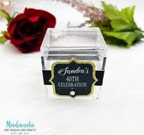 Cube Wedding Party Favor, Quinceanera Favor, Sweet Sixteen ...