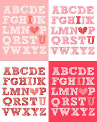 Valentines is one of our favorite times of year. Free Printable Valentine S Day I Heart U Art The Craft Patch