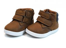 stepping stone toddler boys hi top boot brown 3