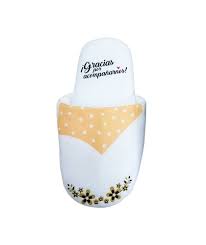 Maybe you would like to learn more about one of these? Zapatillas Pantuflas De Algodon Para Bodas Gracias Por Acompanarnos
