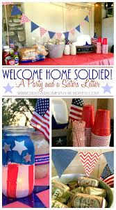 Welcome Home Soldier A Party And A Sister S Letter Welcome Home Soldier Welcome Home Parties Soldier Party