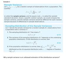 Solved Example 1 Sample Variance Let X X X Be A Chegg Com
