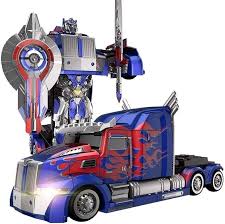 Amazon.co.jp: AIOJY ジェスチャーセンシング変形ロボットオプティマスプライムサイバトロンホーネットリモートコントロールおもちゃの車 ワンクリック変形充電式RCトランスフォーマーのおもちゃの車 : おもちゃ