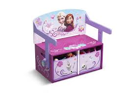 frozen kinderzimmer disney 3 in 1 bank mit aufbewahrung tisch veranderbares design lasst sich einfach vom tisch zur bank um opbergruimte zitbank frozen