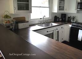 Mine are over a year and half old. Easy Ikea Butcher Block Countertop Cutting Technique Video An Oregon Cottage