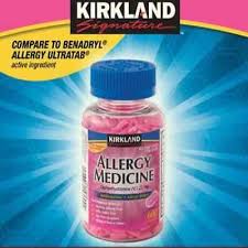 Awesome Kirkland Signature Allergy Medicine Diphenhydramine Hci 25 Mg 600 Minitabs For Sale View More At Http Shippersc Allergy Medicine Allergies Benadryl