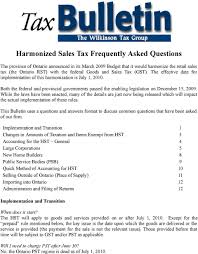 Department of revenue tax fact pages explain how sales and use tax applies to each specific industry. Harmonized Sales Tax Frequently Asked Questions Pdf Free Download