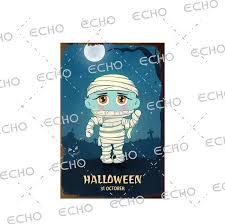 Tin Sign Rustic Wall Decor Pumpkins Orange Black Plaid Ghost Cats Witch  Bats for Halloween Wreaths Home Bar Cafe| Alibaba.com