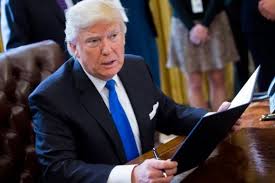 Trump Holding Executive Order Meme Generator Imgflip