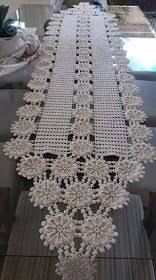 Caminho De Mesa Grande De Croche Sidney Artesanato Moda Casa Caminho De Mesa Caminho De Mesa De Croche Caminho De Mesa Decoracao De Croche