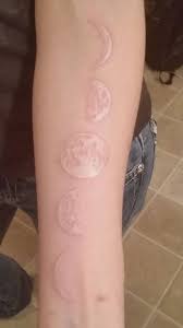 White Ink White Ink Tattoos Healed White Tattoo Scarification Tattoo