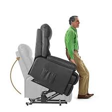 Merax Power Recliner And Lift Chair In Black Pu Leather Lift Recliner Chair Heavy Duty Steel Reclining Mechanism Lift Chairs Lift Recliners Power Recliners
