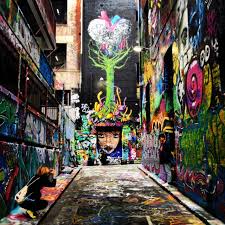 Alleys In Technicolor Street Art Street Art Graffiti Art
