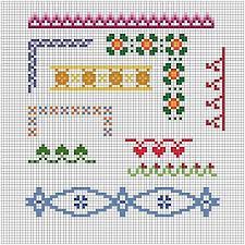 Borders And Corners Cross Stitch Border Pattern Cross Stitch Flowers Cross Stitch Borders Corner