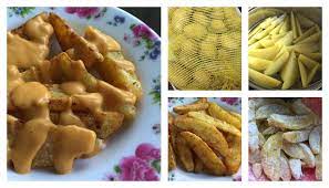 Cuci kulit ubi kentang hingga bersih. Cara Buat Cheesy Wedges Ala Kfc Di Rumah Jimat Baru Puas Makan