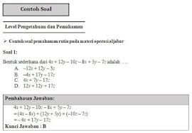 Soal fungsi turunan matematika dan jawaban soal utbk. Contoh Soal Penalaran Matematika Smp