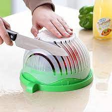 Limited time sale easy return. Buy Creative Salad Cutting Bowl Salad Cutter Bowl Kitchen Gadget Fruit Vegetable Chopper Slicers Cutter Salad Maker At Affordable Prices Free Shipping Real Reviews With Photos Joom