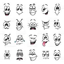 Cartoon Faces Expressions Vector Set Royalty Free Stock Vector Art Funny Cartoon Faces Cartoon Faces Expressions Cartoon Faces