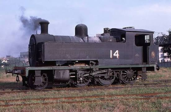 Riding steam engines of the BPT railway in 1970s Bombay