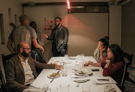 Whether you're out using pickup lines or got seated with strangers at your friend's wedding, these icebreaker questions for adults will get you chatting carelessly without the hand wringing. Political Perspectives Are The Main Course At These Dinner Gatherings The Salt Npr